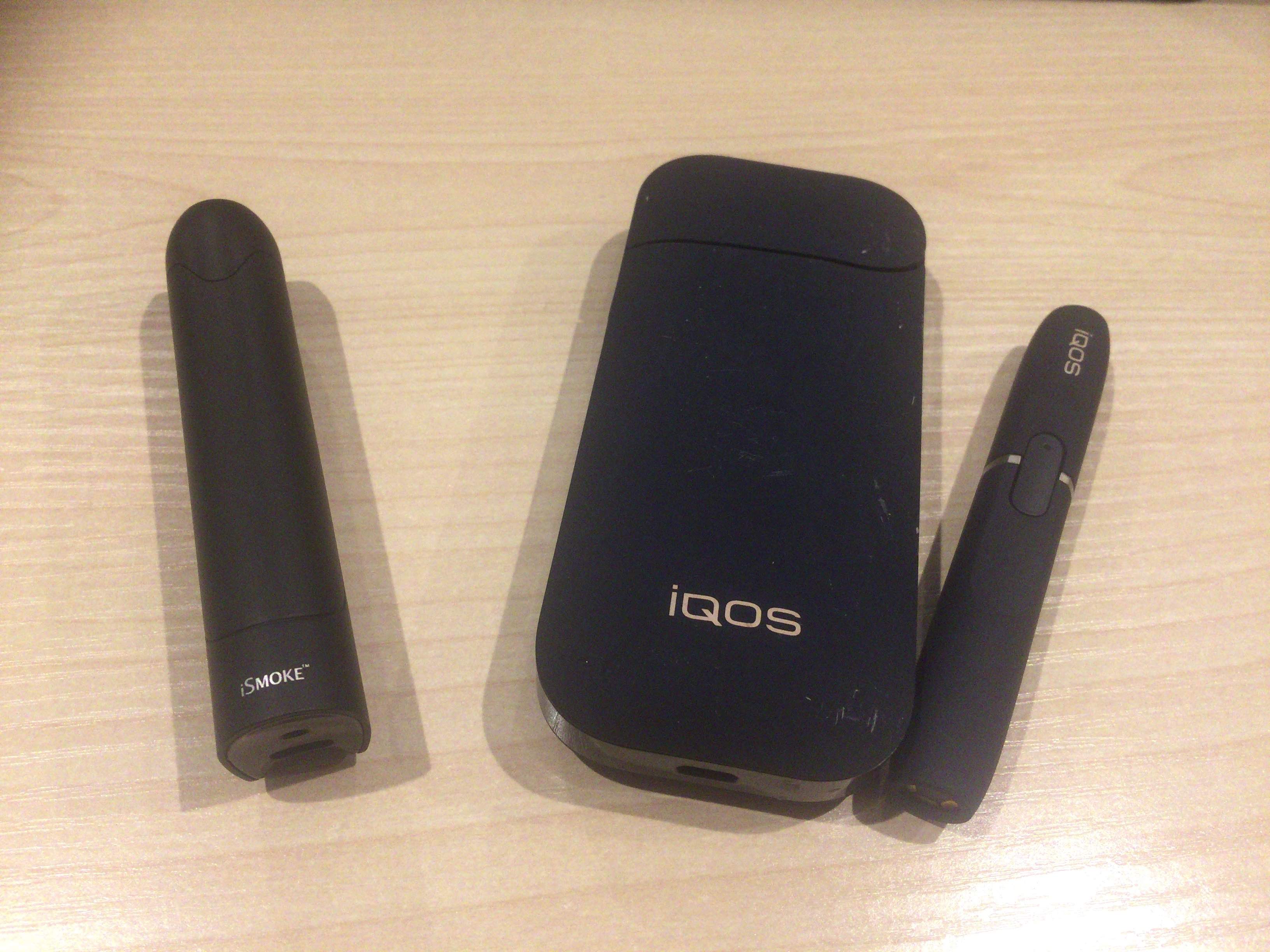iqos2.4とアイスモークのサイズ