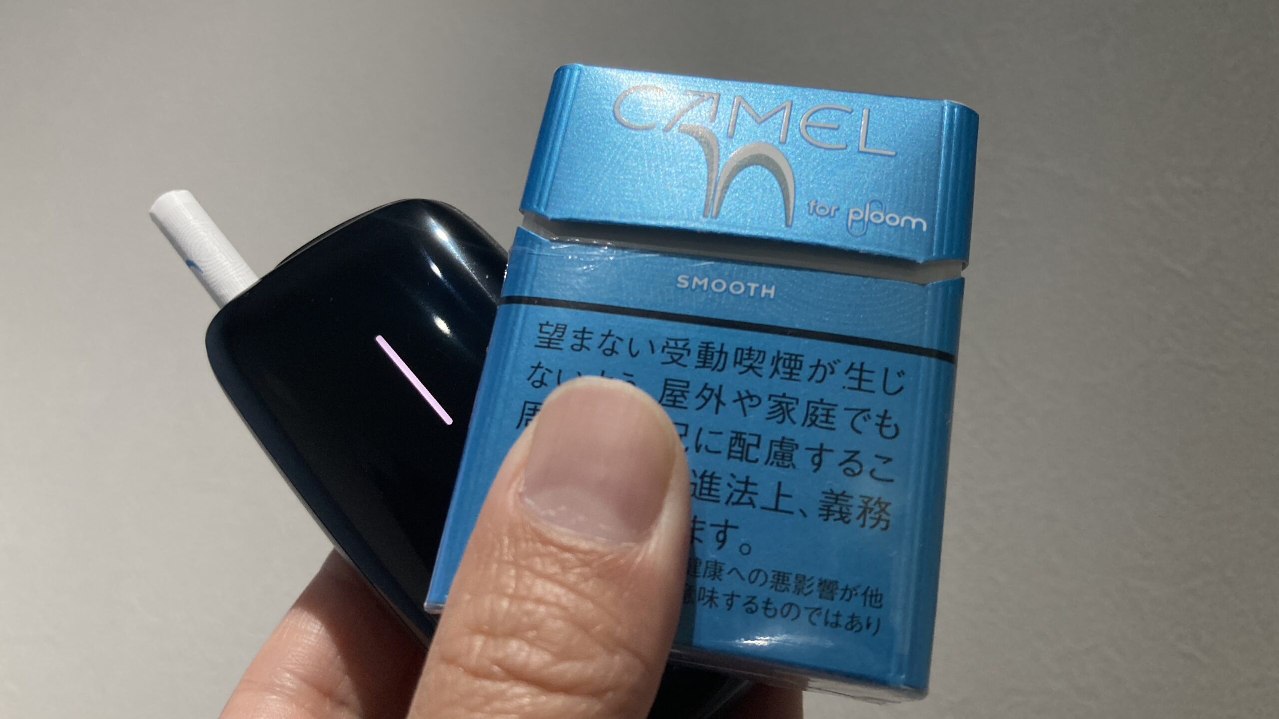 プルームX キャメル・スムース味をレビュー