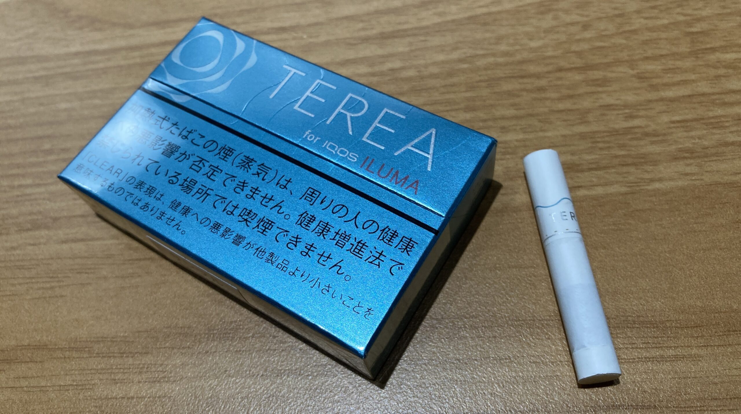 IQOSテリア クリア レギュラーをレビュー