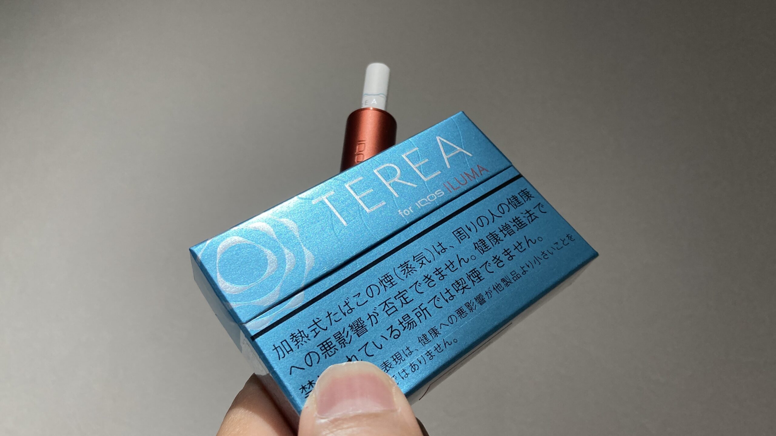 IQOSテリア クリア レギュラーをレビュー