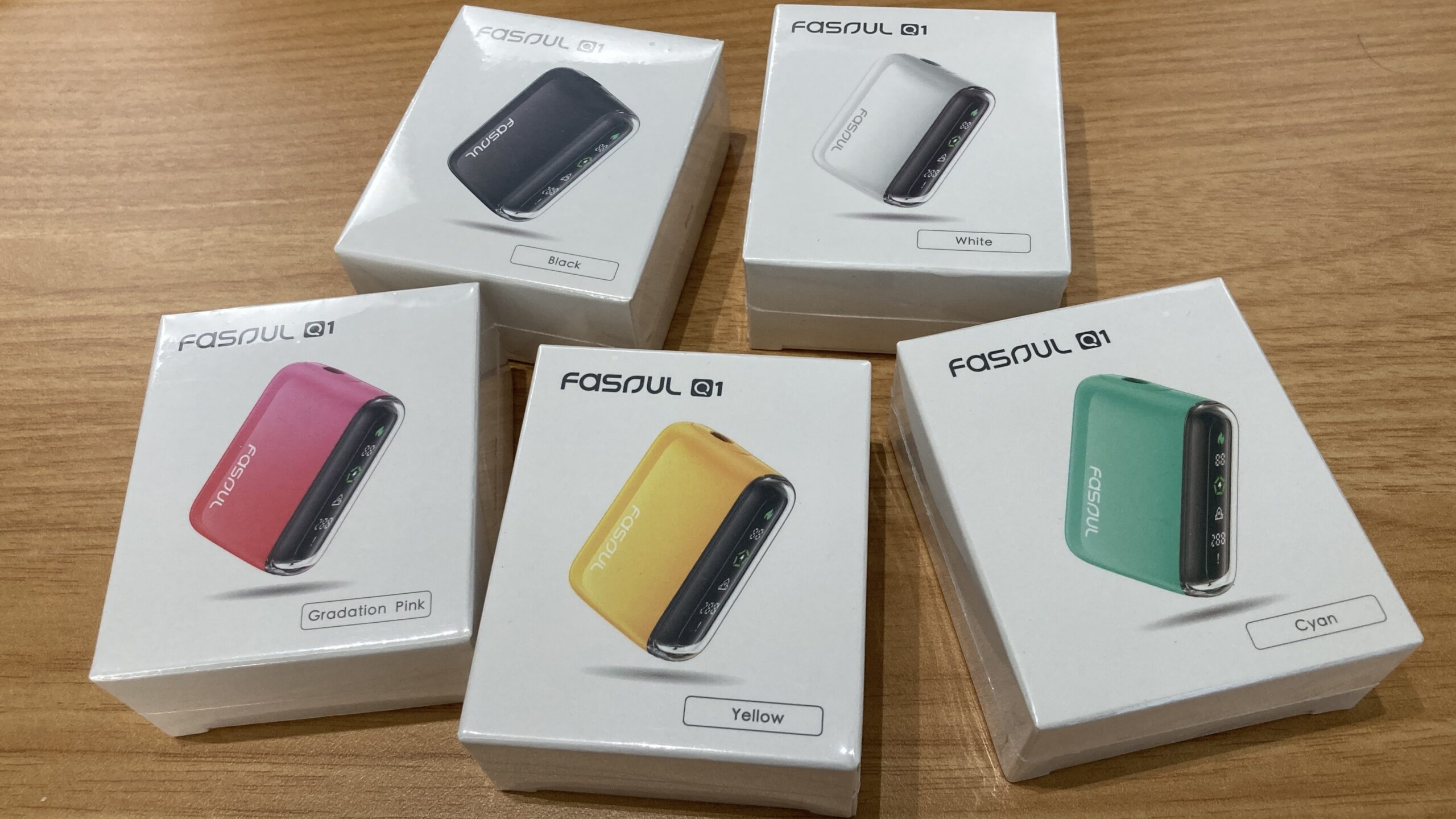 IQOSイルマ互換品Fasoul Q1の全カラー