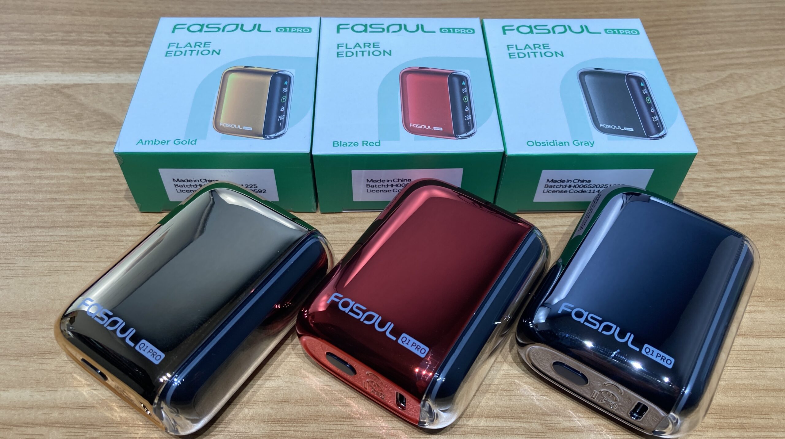 Fasoul Q1 PRO限定カラー【Flare Edition】