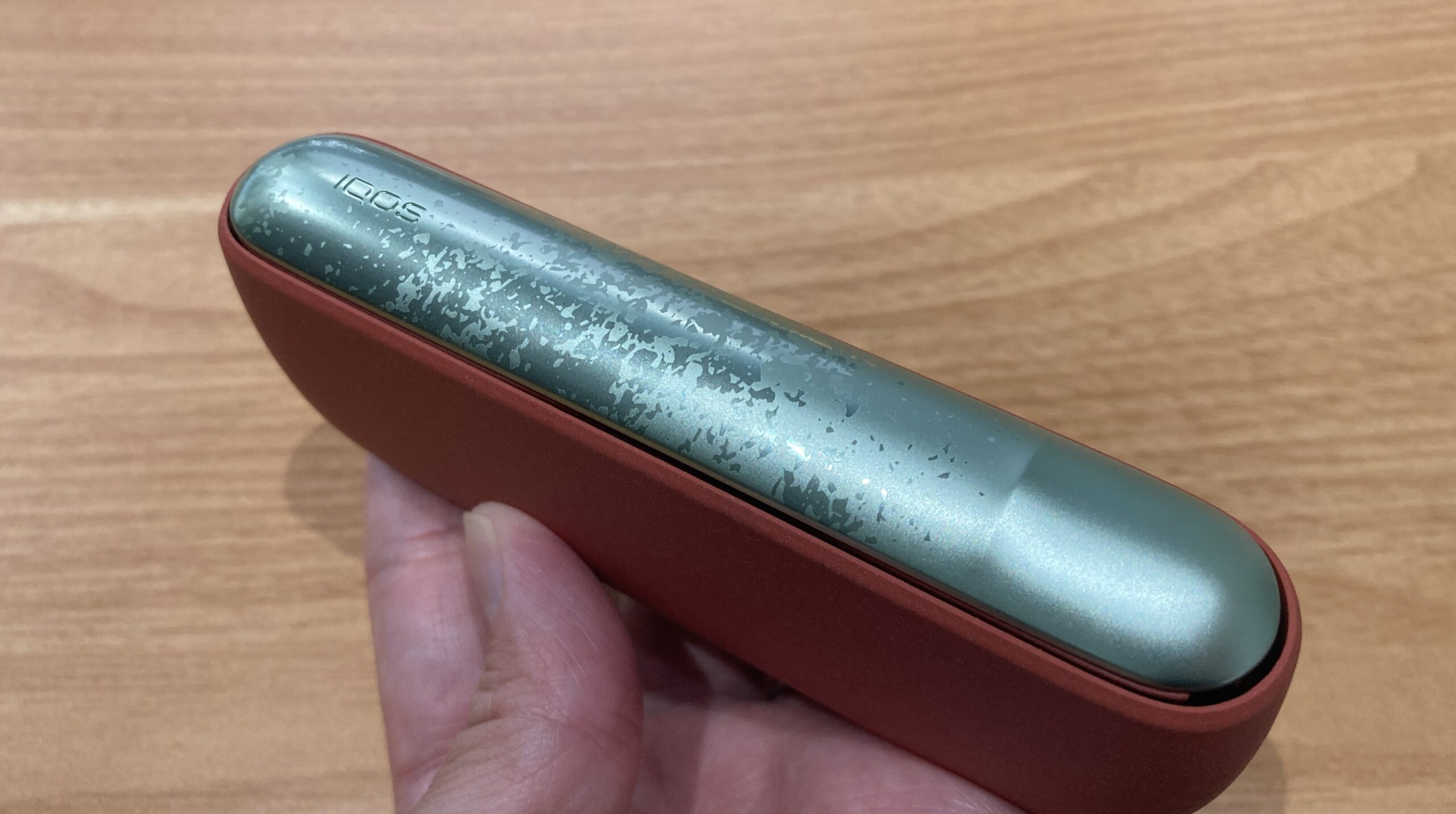 IQOS イルマ i ミネラ ドアカバーのスプリングセージ色