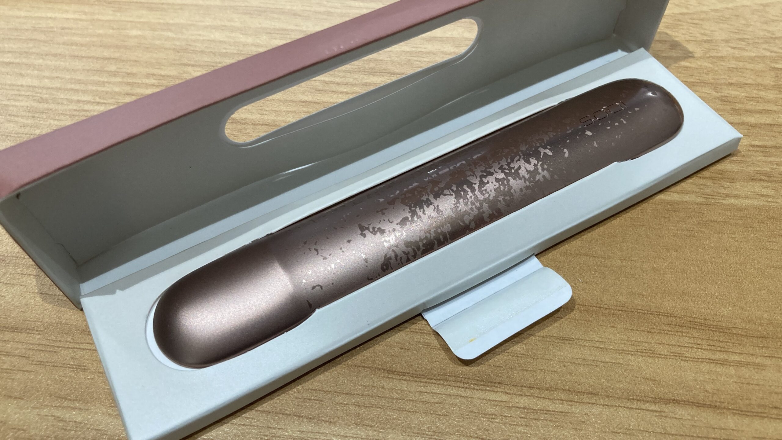 IQOS イルマ i ミネラ ドアカバーのローズクォーツ色