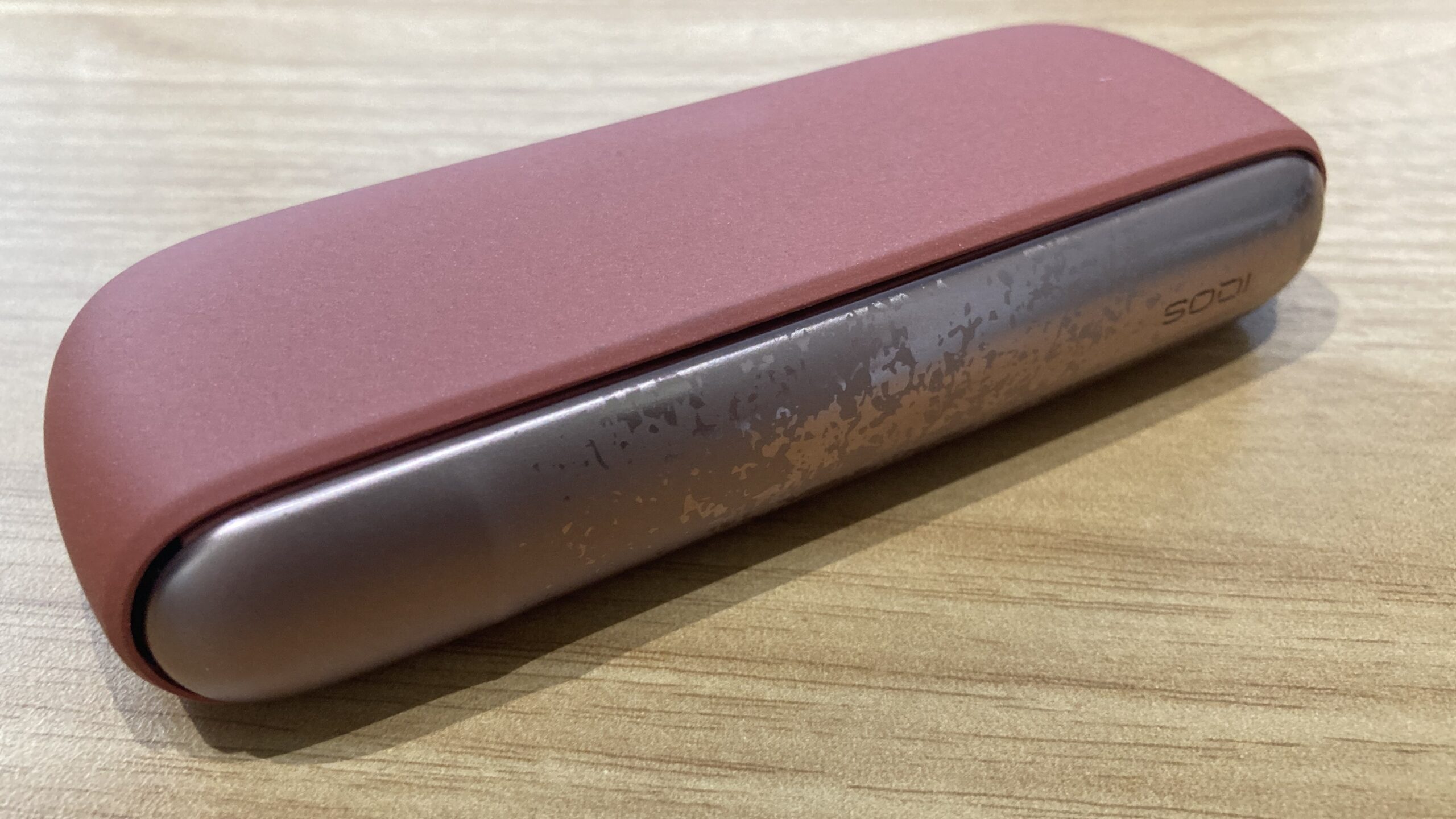IQOS イルマ i ミネラ ドアカバーのローズクォーツ色