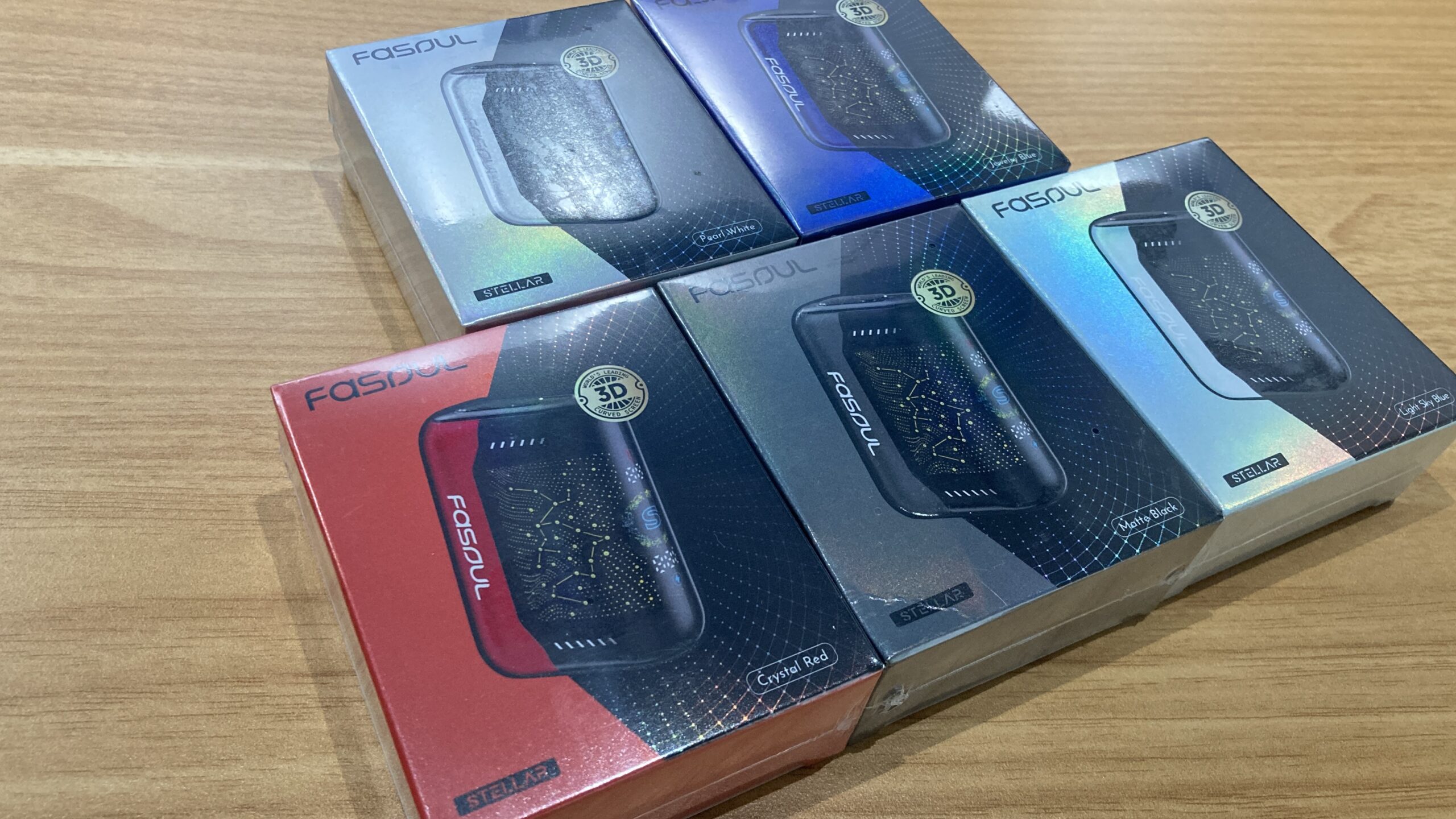 Fasoul Stellarの色の種類