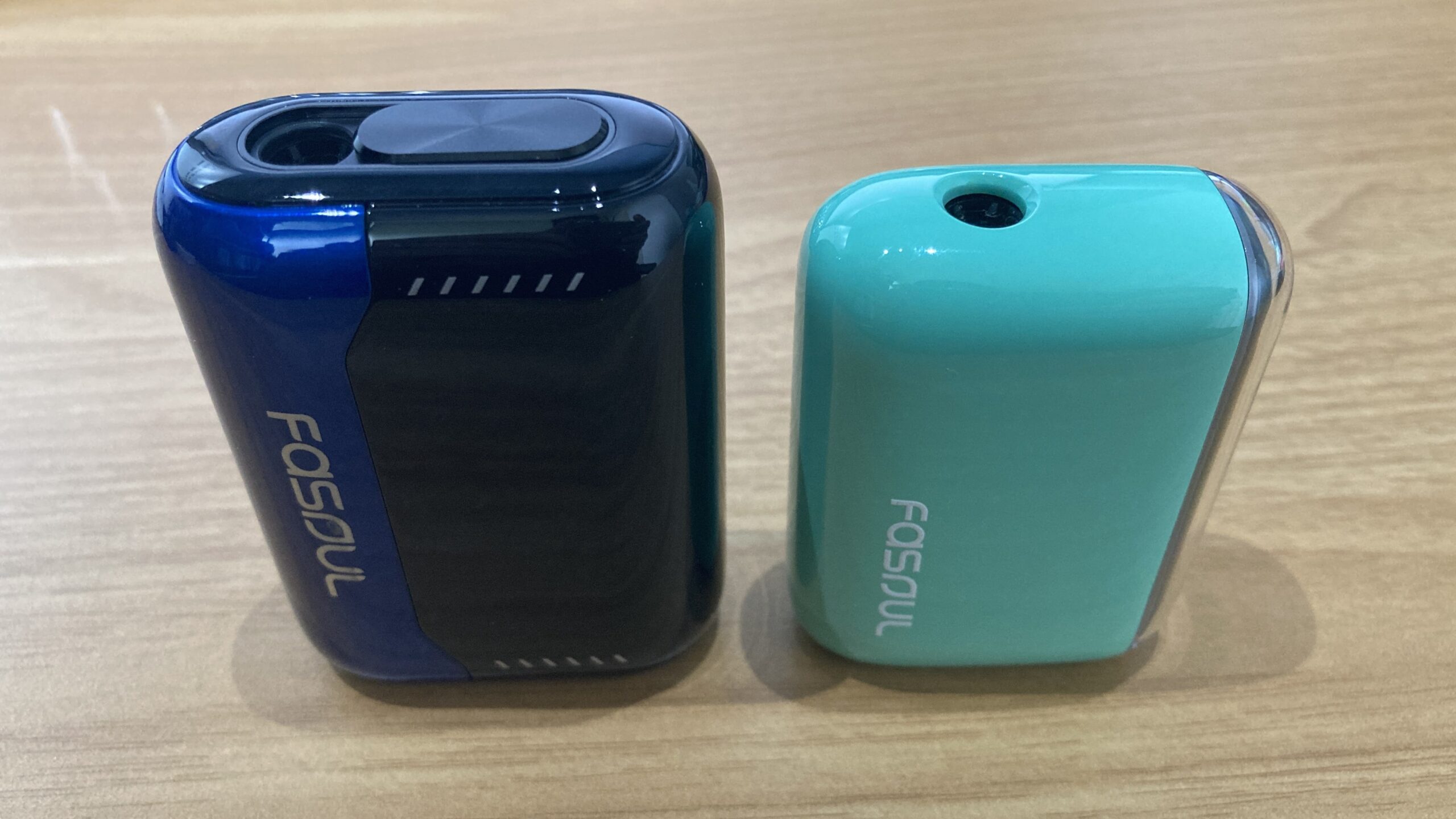 Fasoul StellarとFasoul Q1 PROの大きさの違い