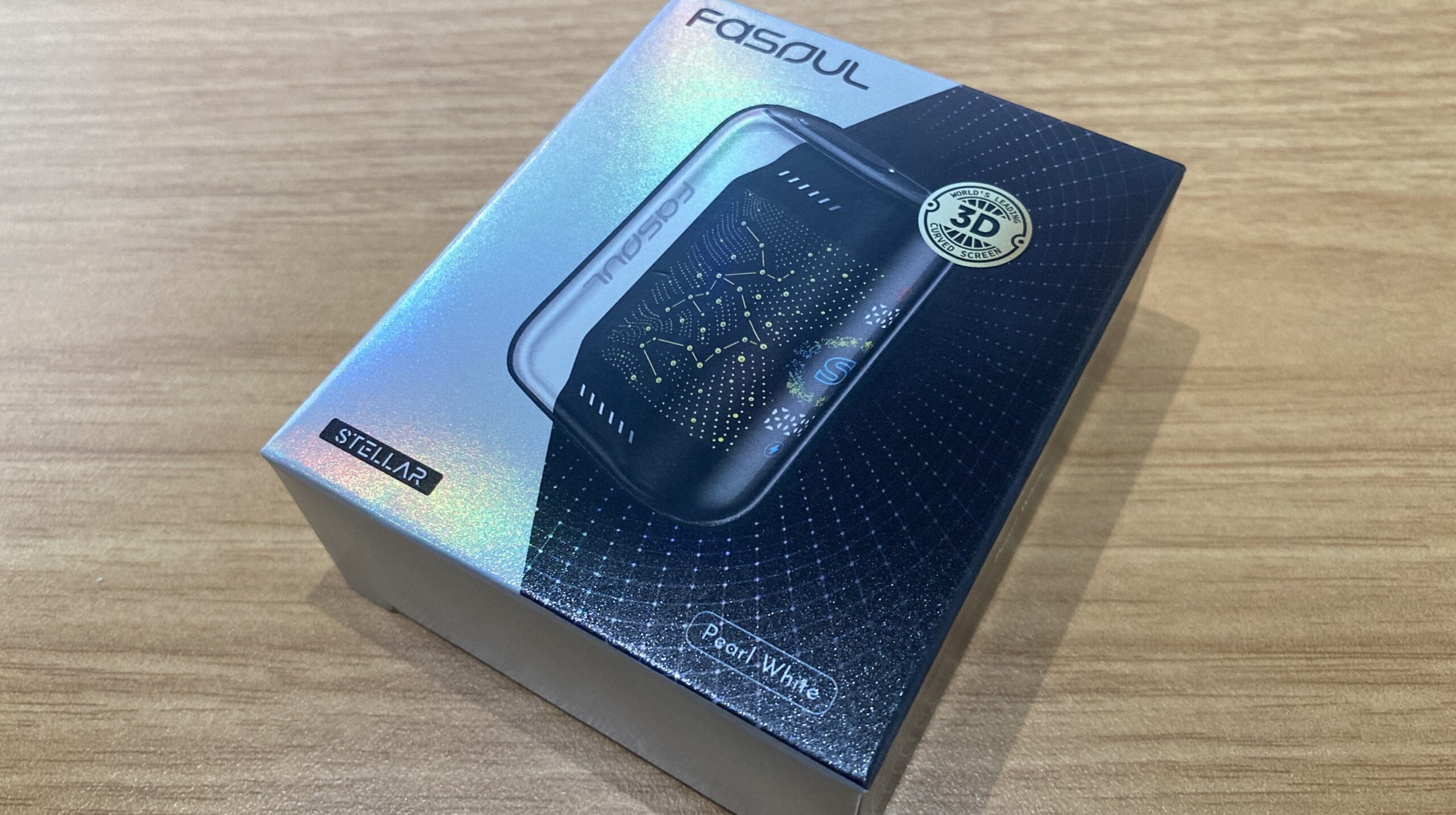 Fasoul Stellarのパールホワイト色