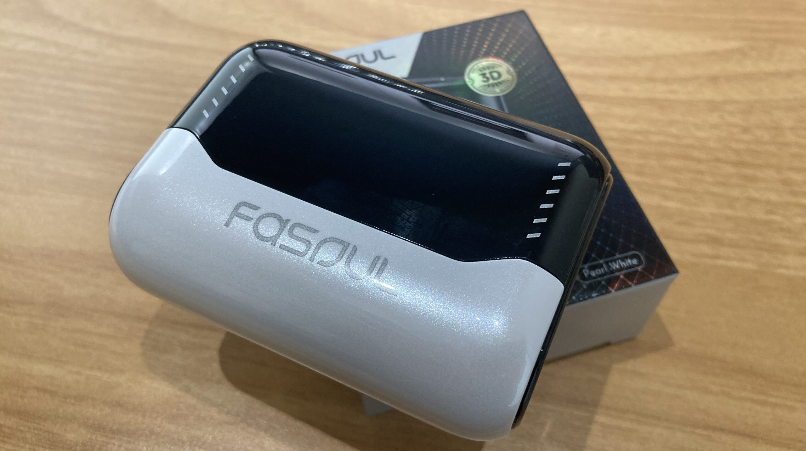 Fasoul Stellarのパールホワイト色