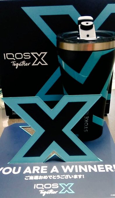 アイコスのルーレット抽選【Together X】で当たった声