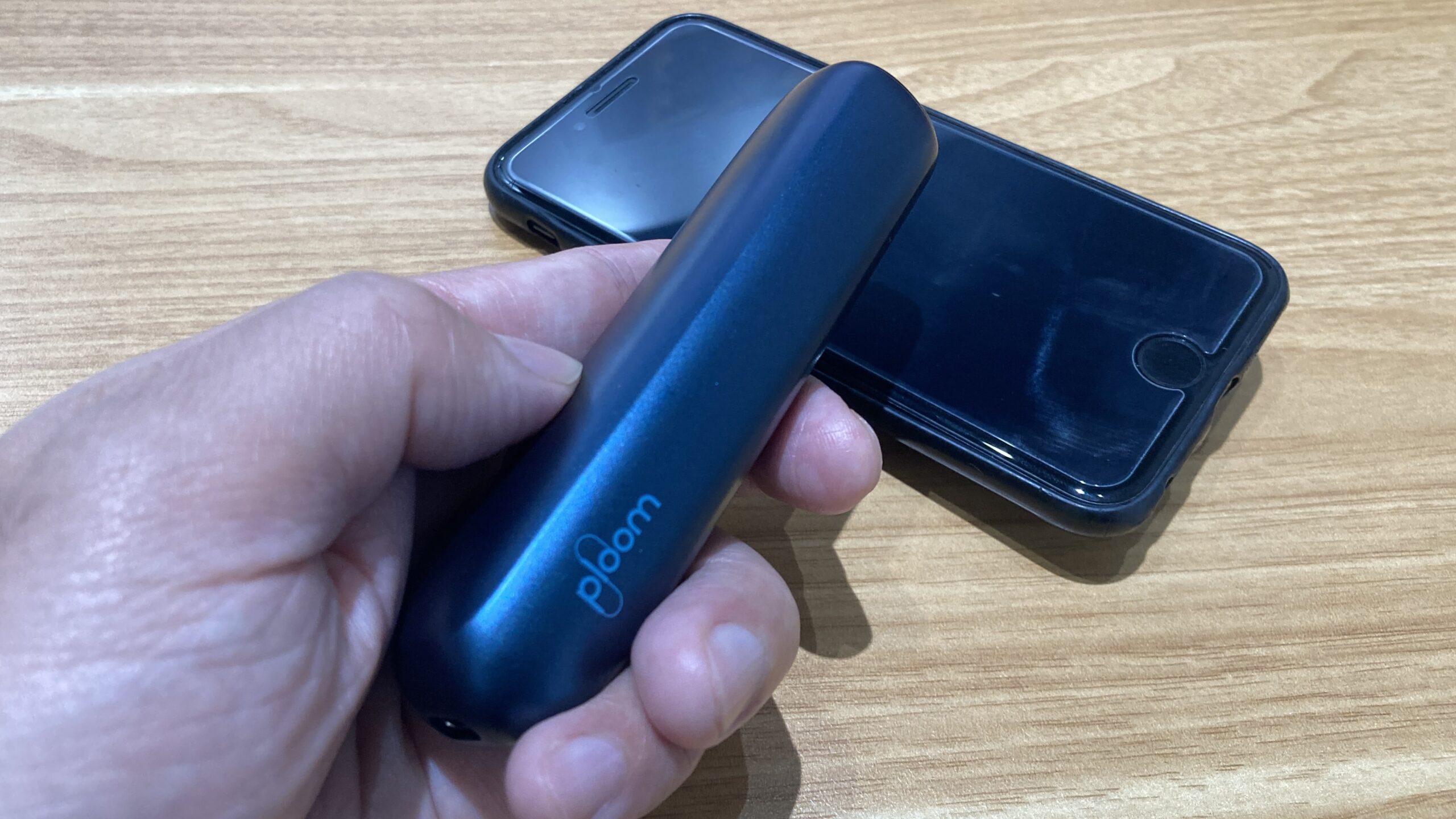 新型プルームオーラのスマホ連携