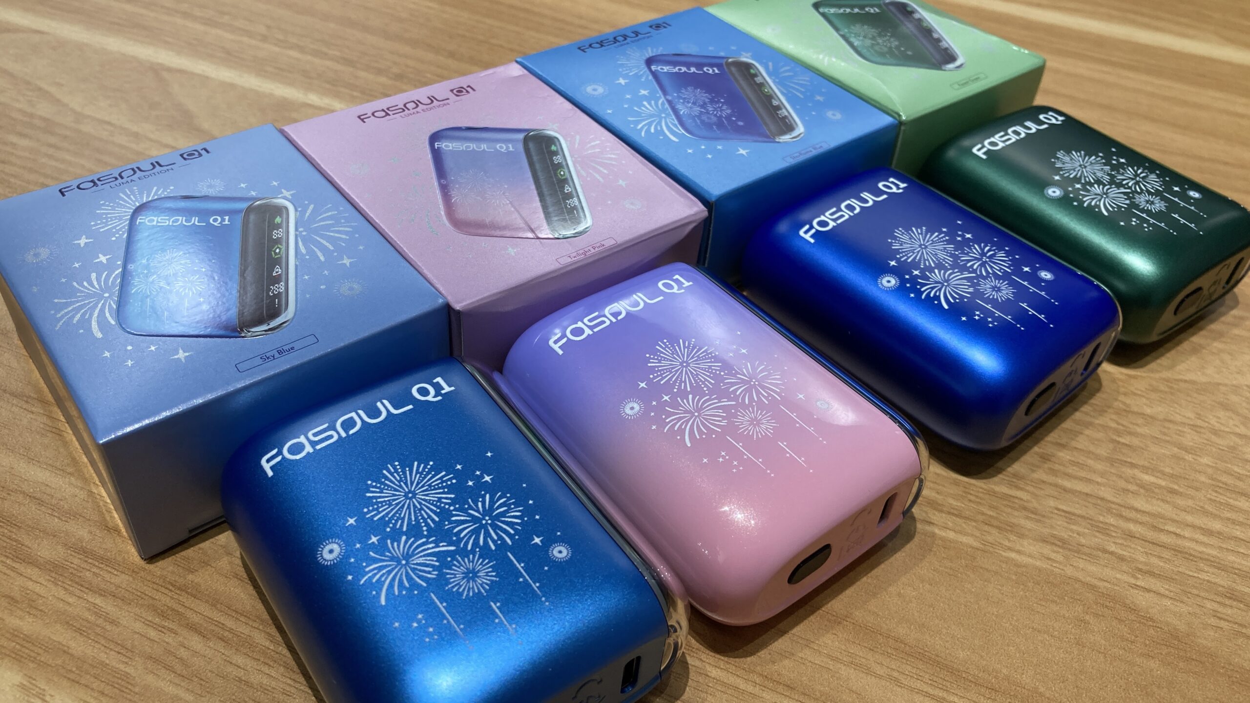 【Fasoul花火デザイン】Q1 Luma Edition色をレビュー！