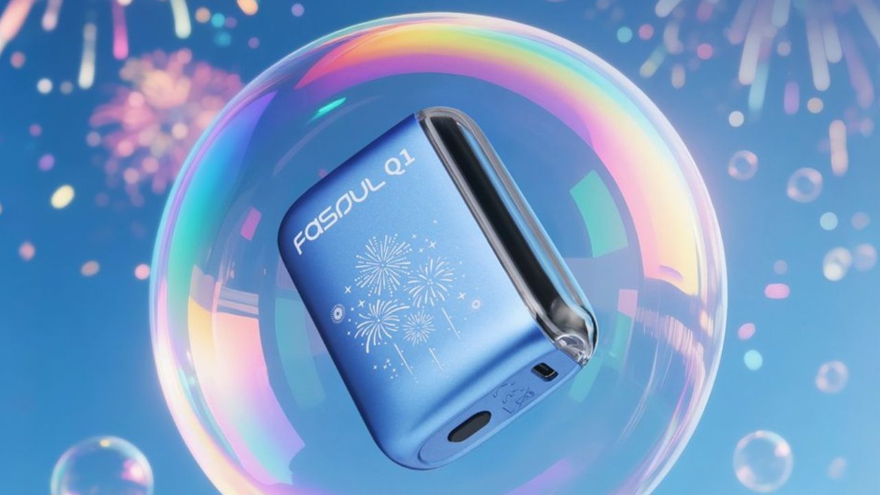 【Fasoul花火デザイン】Q1 Luma Edition【Sky Blue（スカイ・ブルー）】色をレビュー！