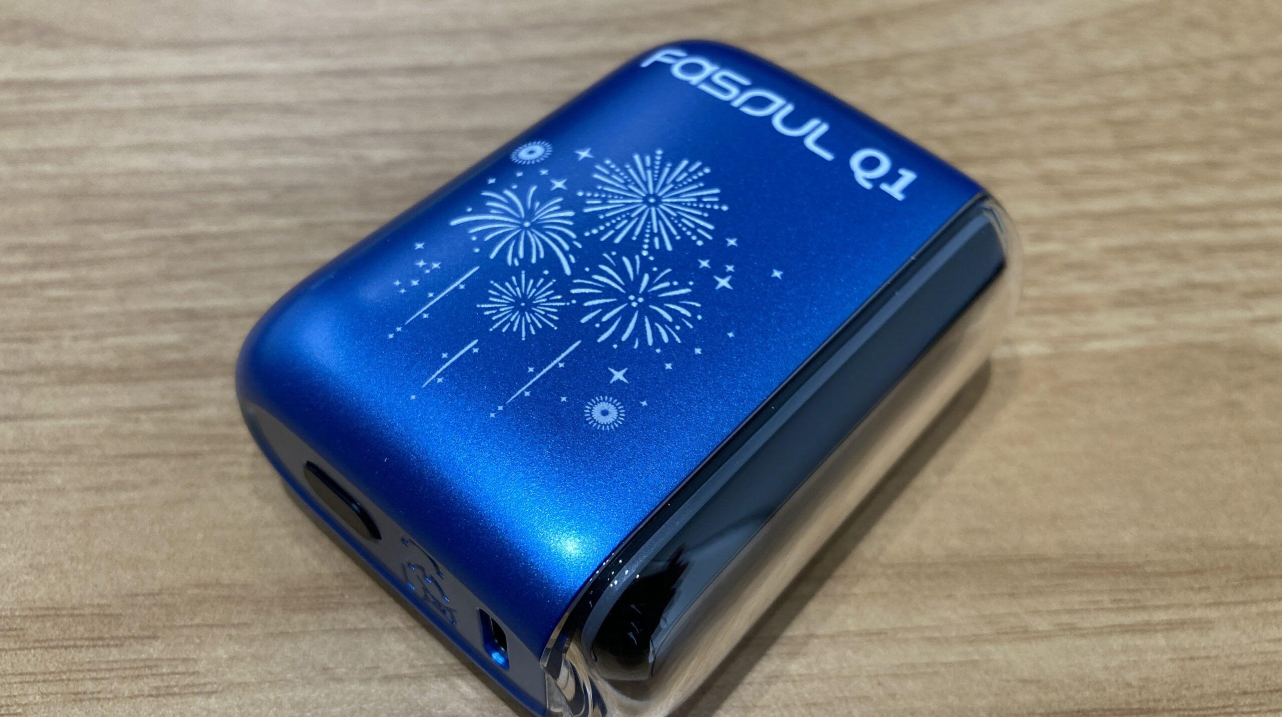【Fasoul花火デザイン】Q1 Luma Edition【Sky Blue（スカイ・ブルー）】色をレビュー！