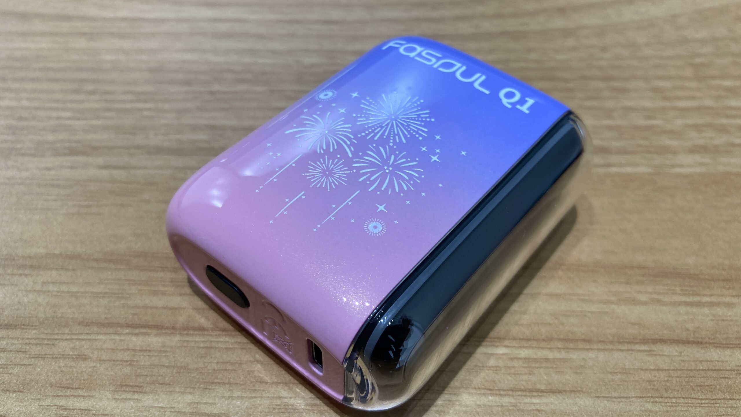 【Fasoul花火デザイン】Q1 Luma Edition【Twilight Pink（トワイライト・ピンク）】色をレビュー！