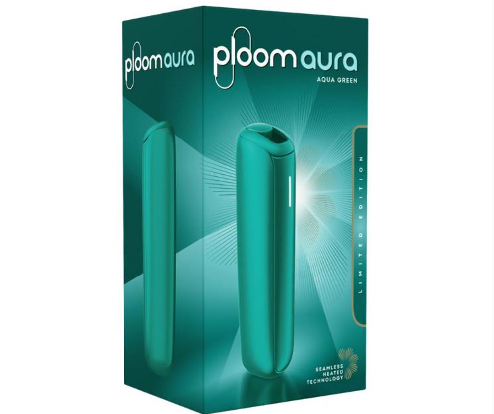 プルームオーラのアクアグリーン限定色