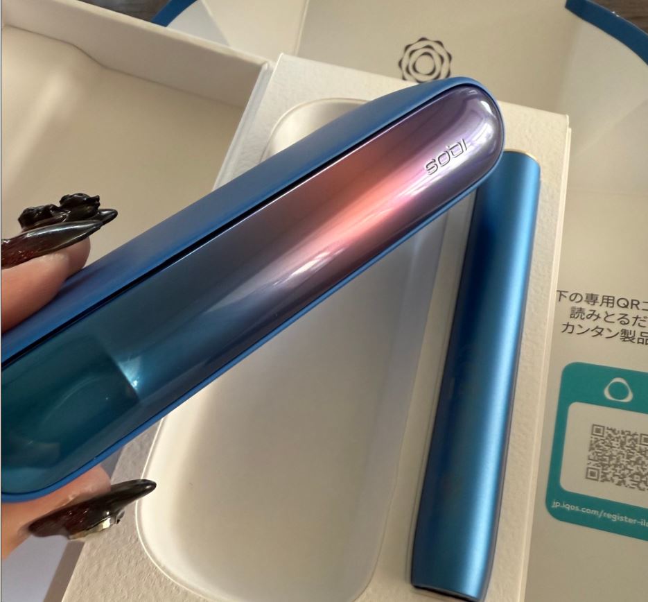 IQOSイルマi限定色【ギャラクシーブルーモデル】をレビュー