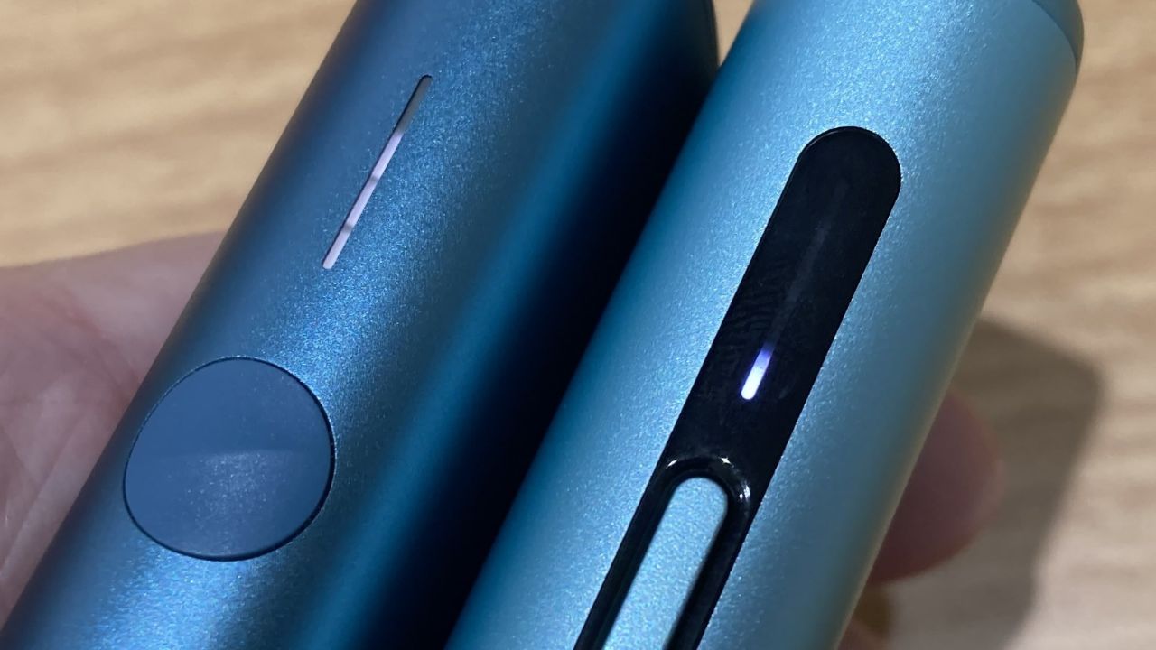 IQOSイルマiワンのデザイン変更前後を比較