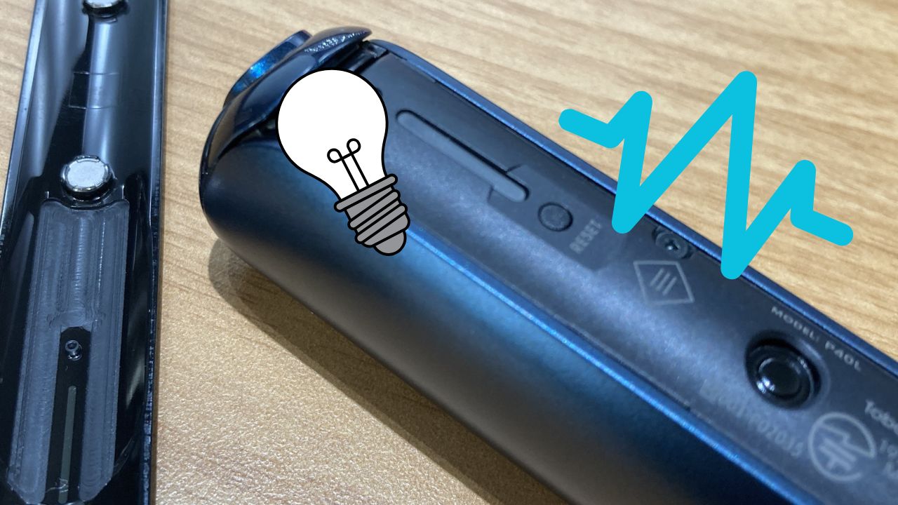 プルームオーラのリセットボタンを押す時の注意点