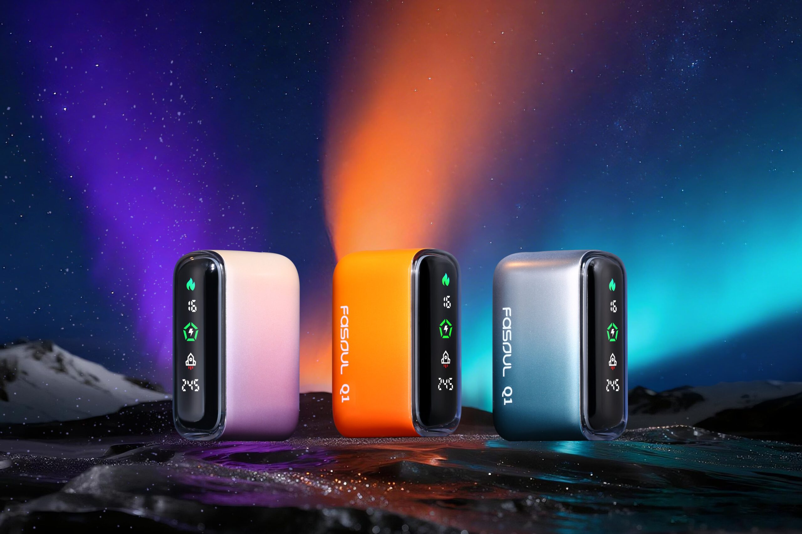 Fasoul Q1新カラー【オーロラエディション】をレビュー