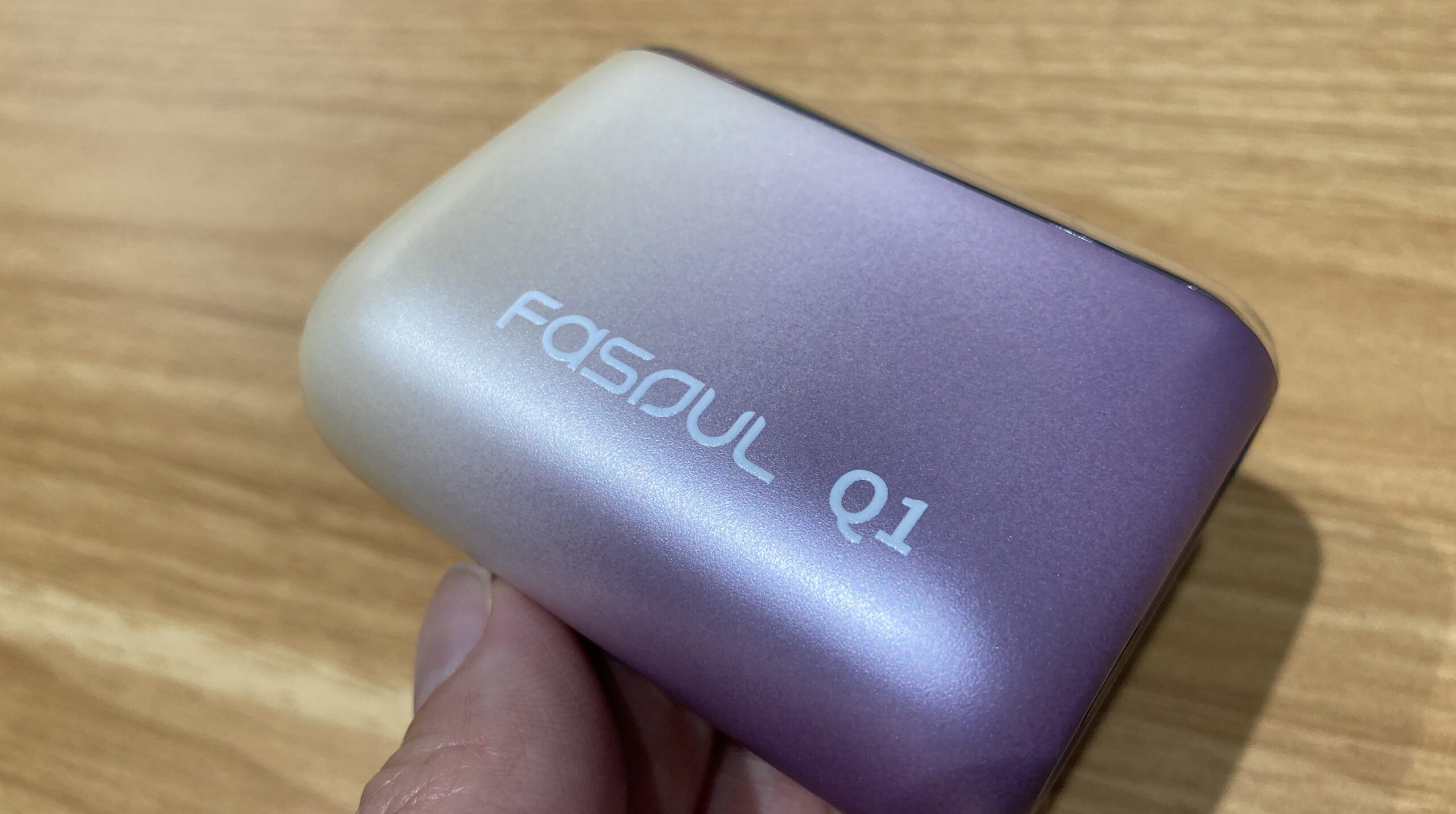 Fasoul Q1新カラー【オーロラエディション】ミスティック・ヴァイオレット