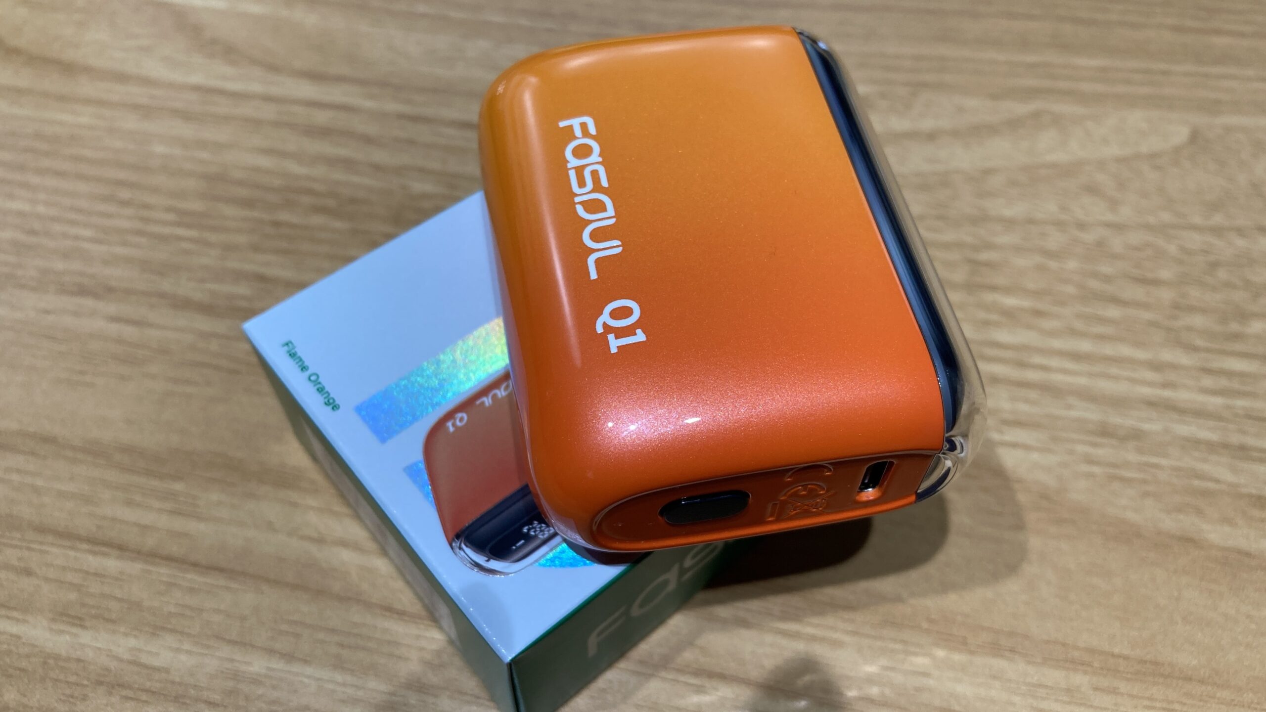 Fasoul Q1新カラー【オーロラエディション】フレームオレンジ