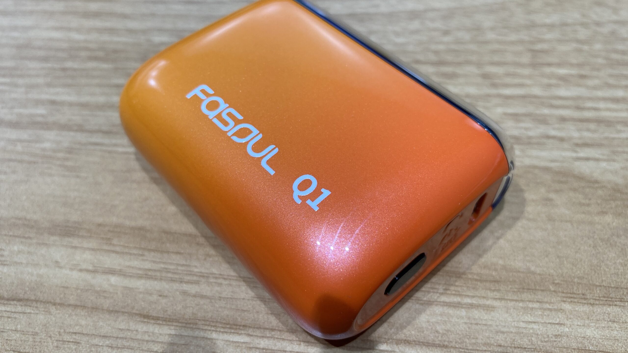 Fasoul Q1新カラー【オーロラエディション】フレームオレンジ