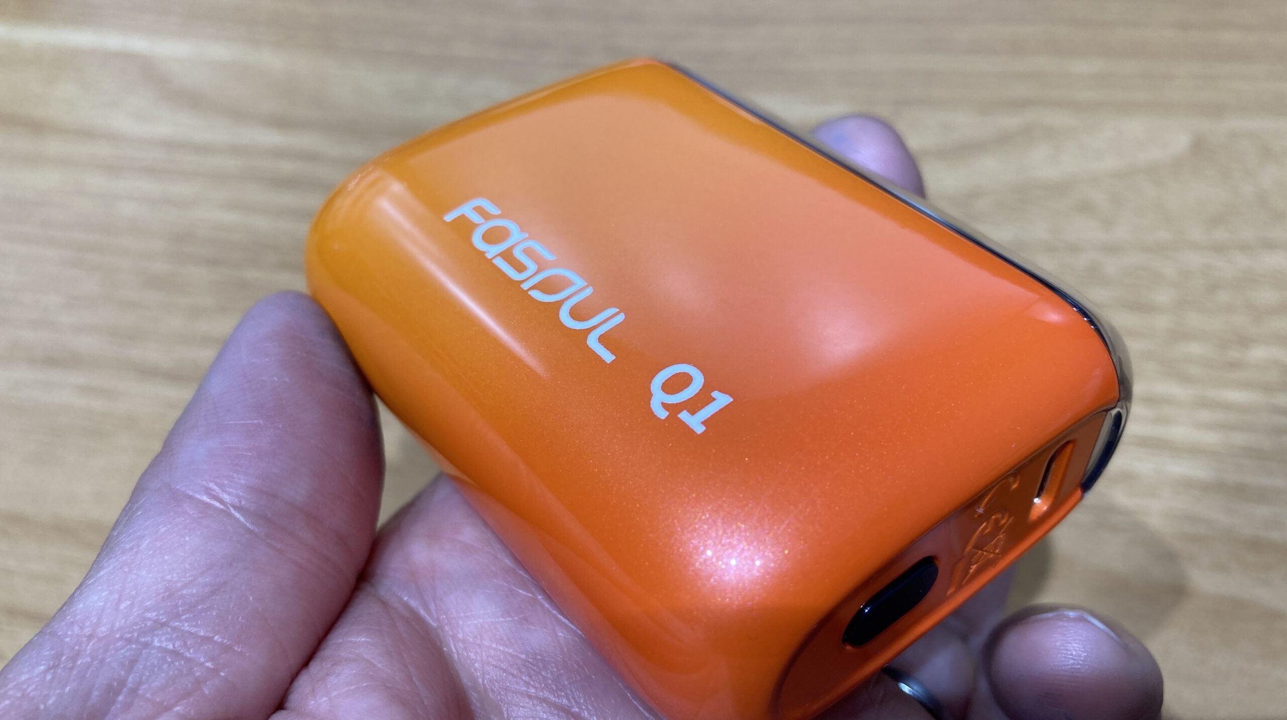 Fasoul Q1新カラー【オーロラエディション】フレームオレンジ