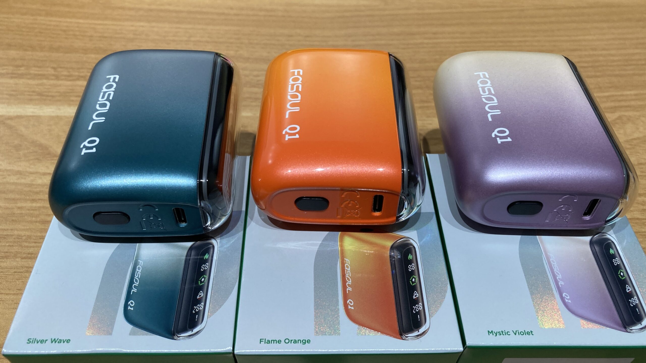 Fasoul Q1新カラー【オーロラエディション】をレビュー