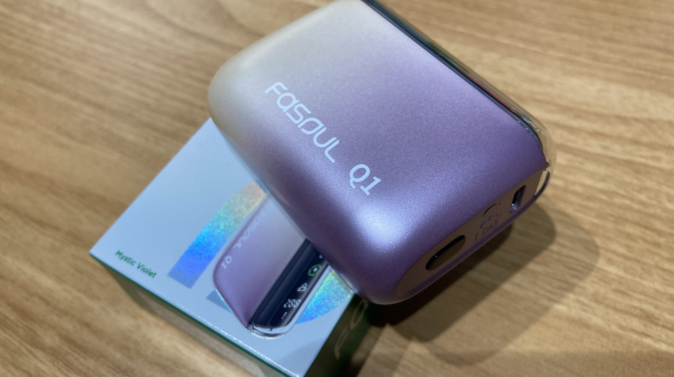 Fasoul Q1新カラー【オーロラエディション】ミスティック・ヴァイオレット