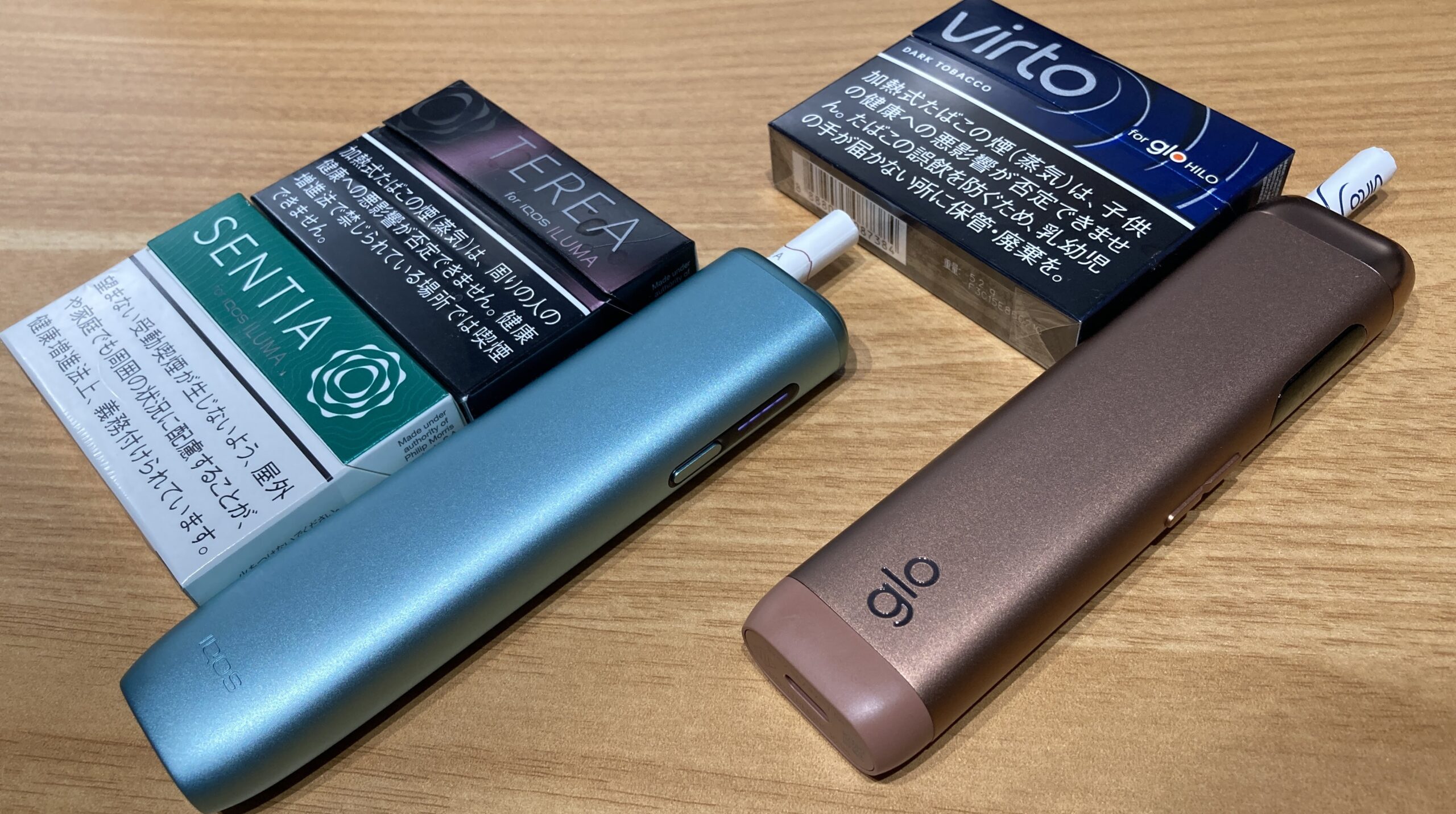 グローヒーロとアイコスどっちがおすすめ?