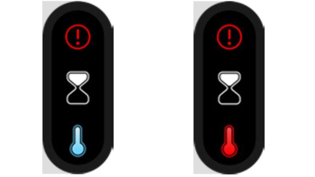 グローヒーロのビックリマーク下<砂時計&温度計>の意味と対処法