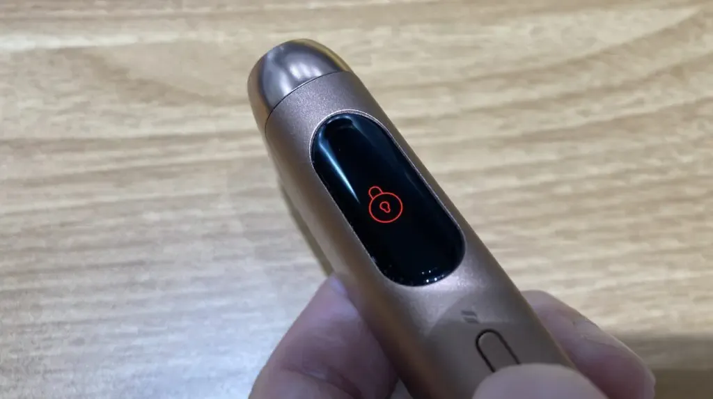 グローヒーロ赤い鍵マークのエラー表示