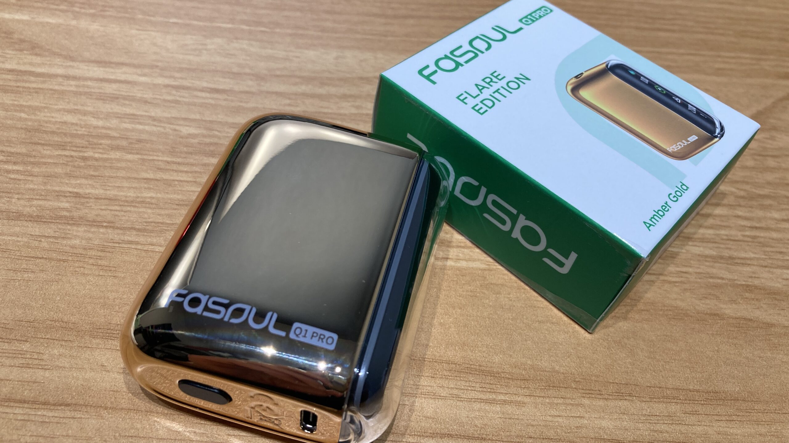 Fasoul Q1 PRO限定色【Flare Edition】をレビュー