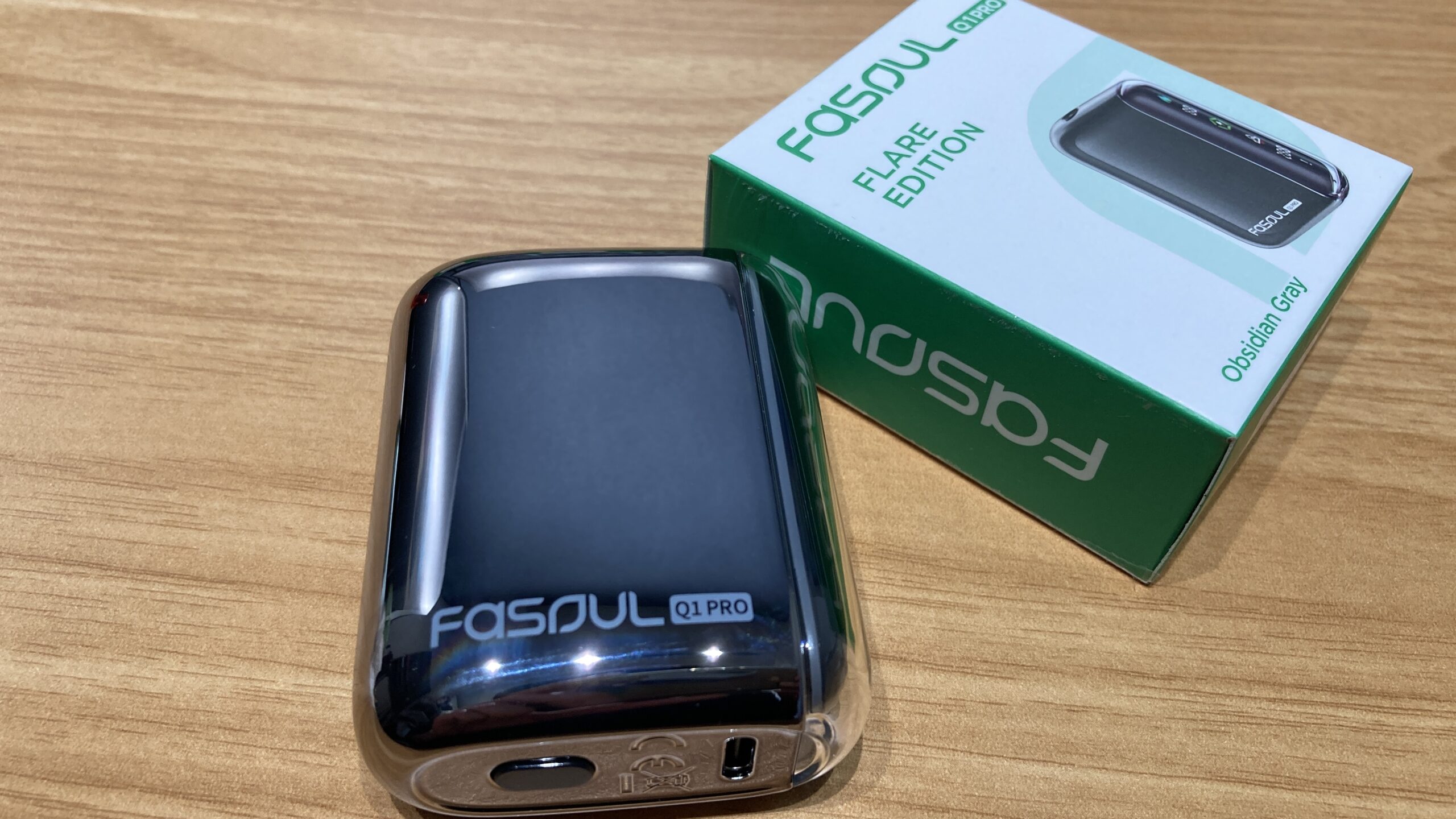 Fasoul Q1 PRO限定色【Flare Edition】Obsidian Greyをレビュー