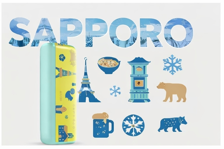 IQOSストアご当地プリント！札幌デザイン