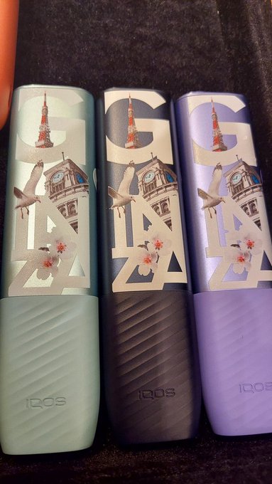 IQOSストアご当地プリント！銀座デザイン