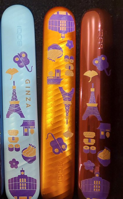 IQOSストアご当地プリント！銀座デザイン