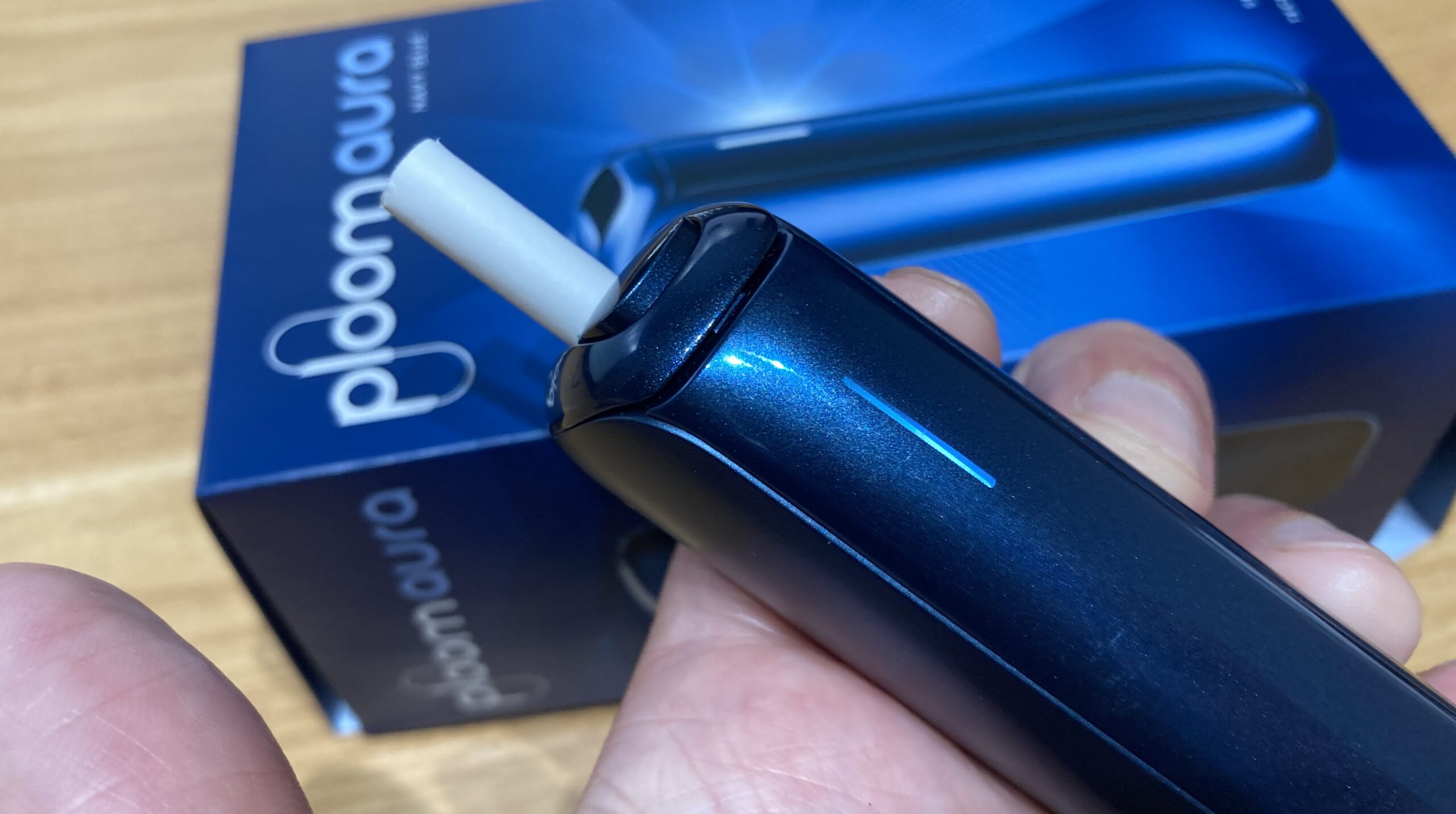 プルームオーラの吸い終わりタイミング