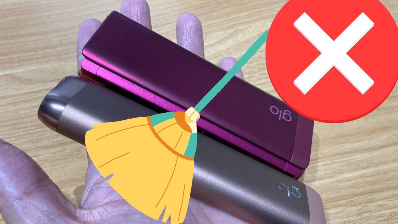 グローヒーロで焦げ臭い原因