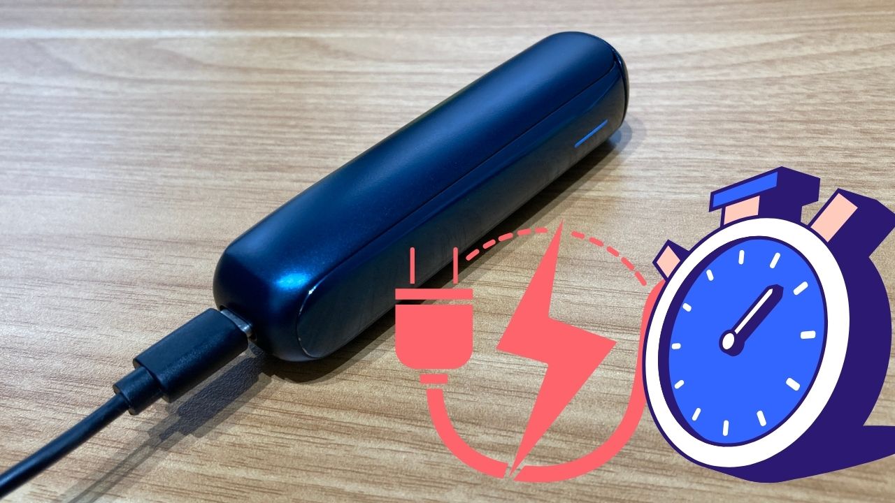 プルームオーラの充電が遅い！時間がかかる原因と対処法