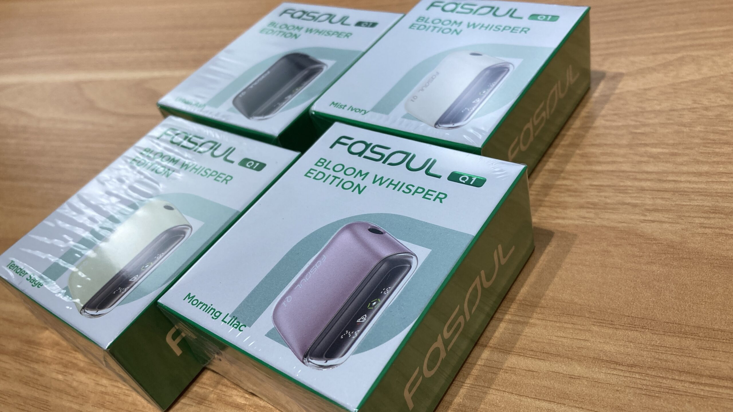 Fasoul Q1新色【Bloom Whisper Edition】をレビュー