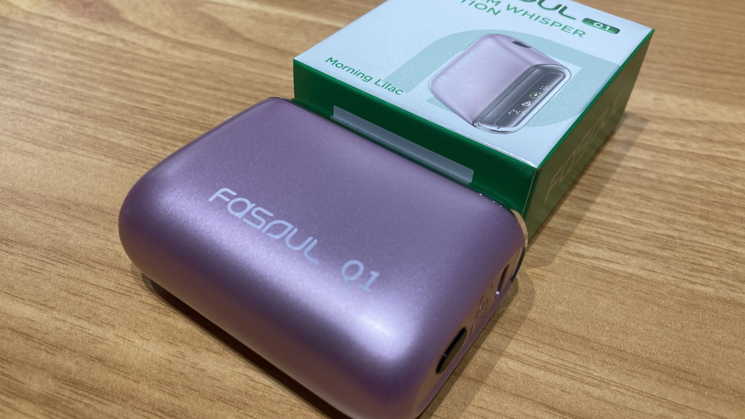 Fasoul Q1新色【Bloom Whisper Edition】をレビュー