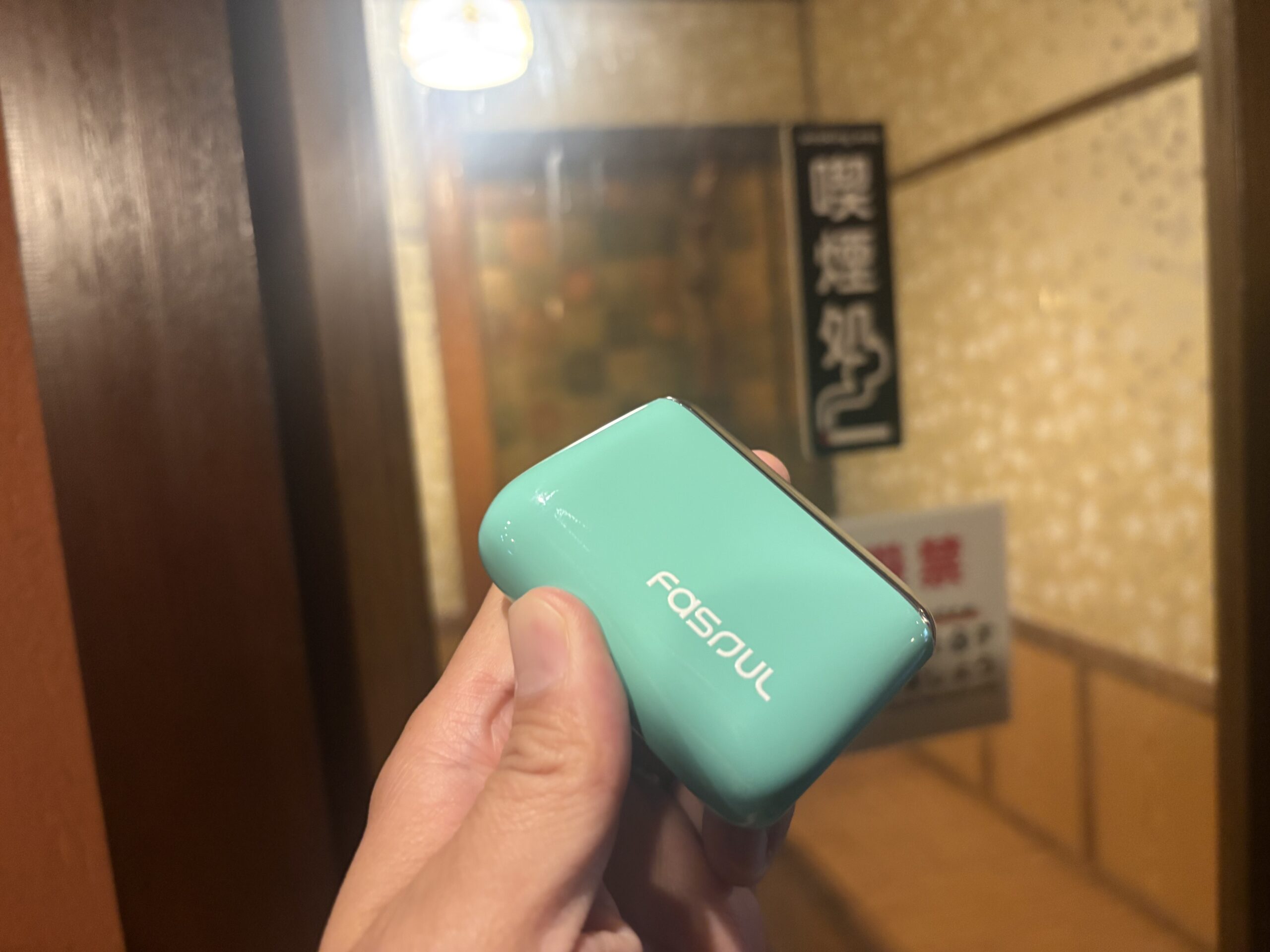 Fasoulを外出先で楽しむときの注意点