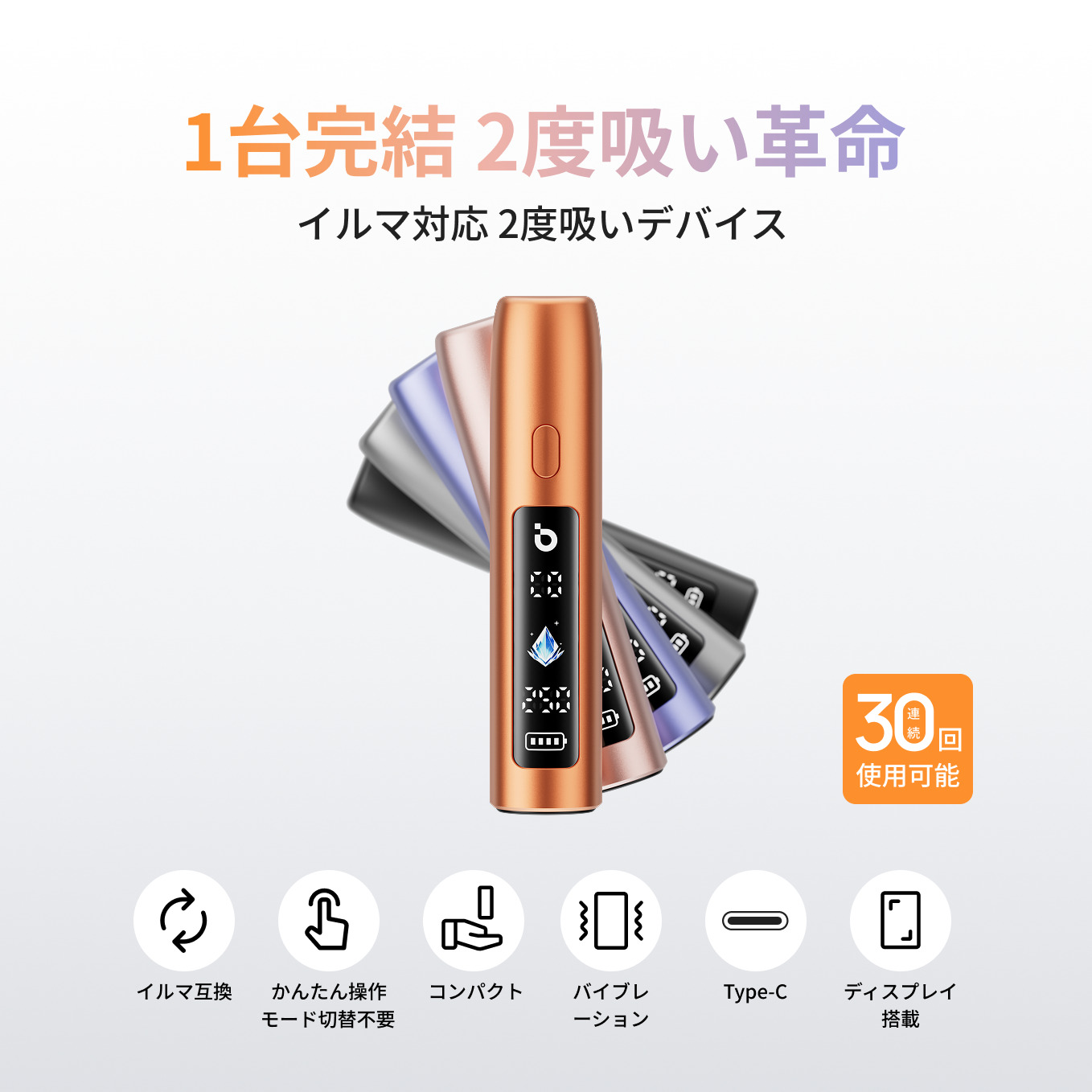 Besmo E1【IQOS互換機】をレビュー
