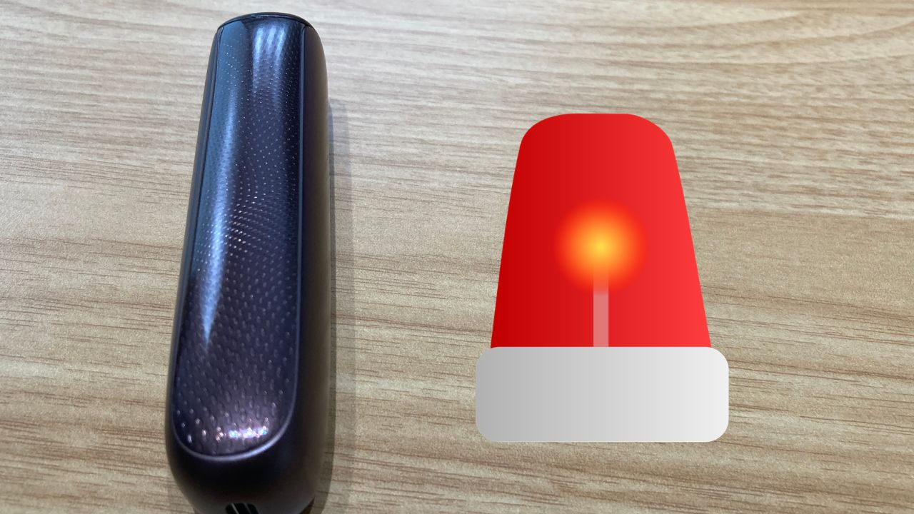 プルームオーラを水に落とした時の注意点
