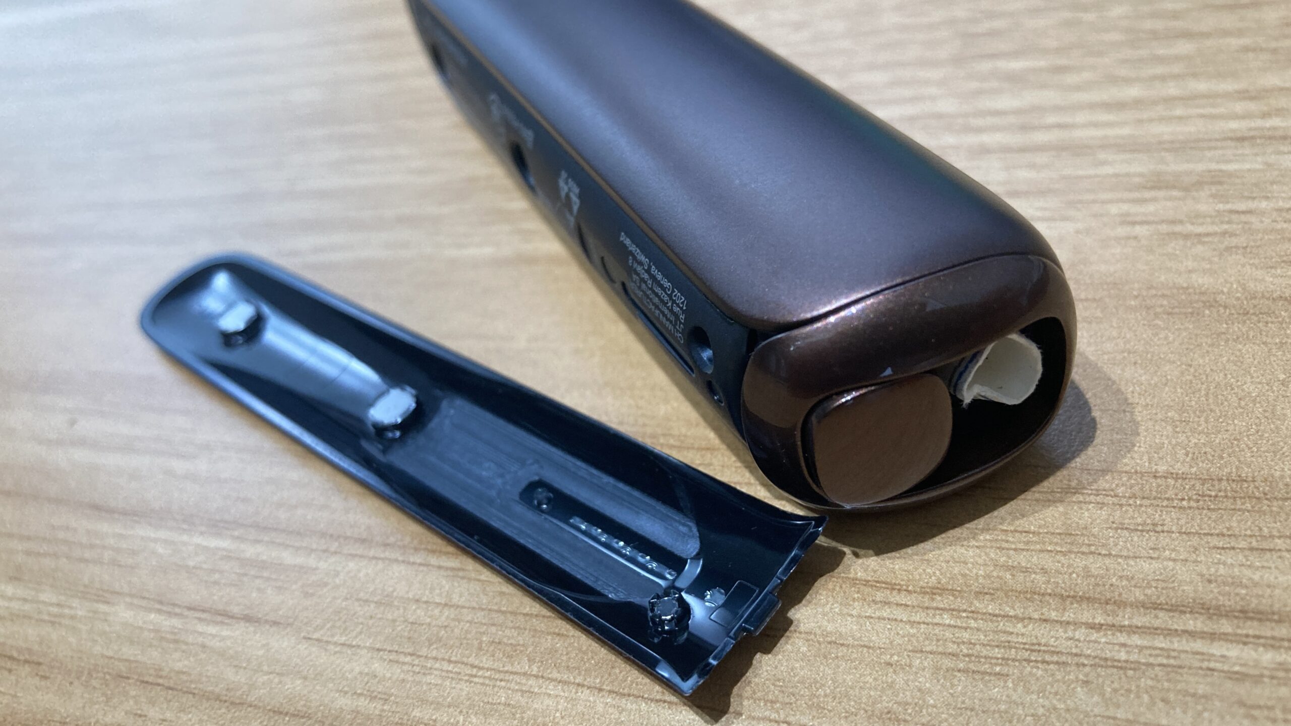 プルームオーラが詰まった時の取り方