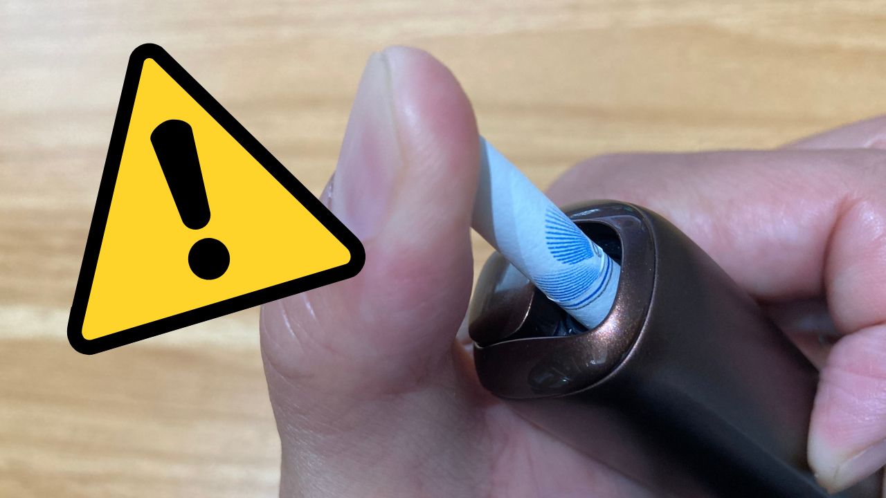 プルームオーラのスティックが詰まる・中折れする原因