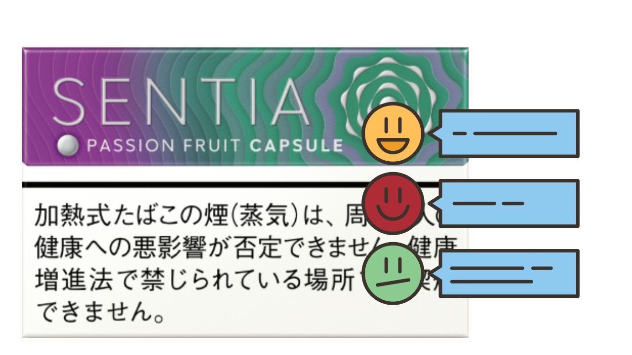 センティア パッションフルーツ カプセルのまわりの口コミ