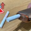 グローヒーロのスティックを逆に入れた！逆に刺した時の対処法